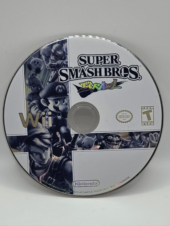 Nintendo Other - Super Smash Bros Brawl Nintendo Wii 2008 Game Disc Only
